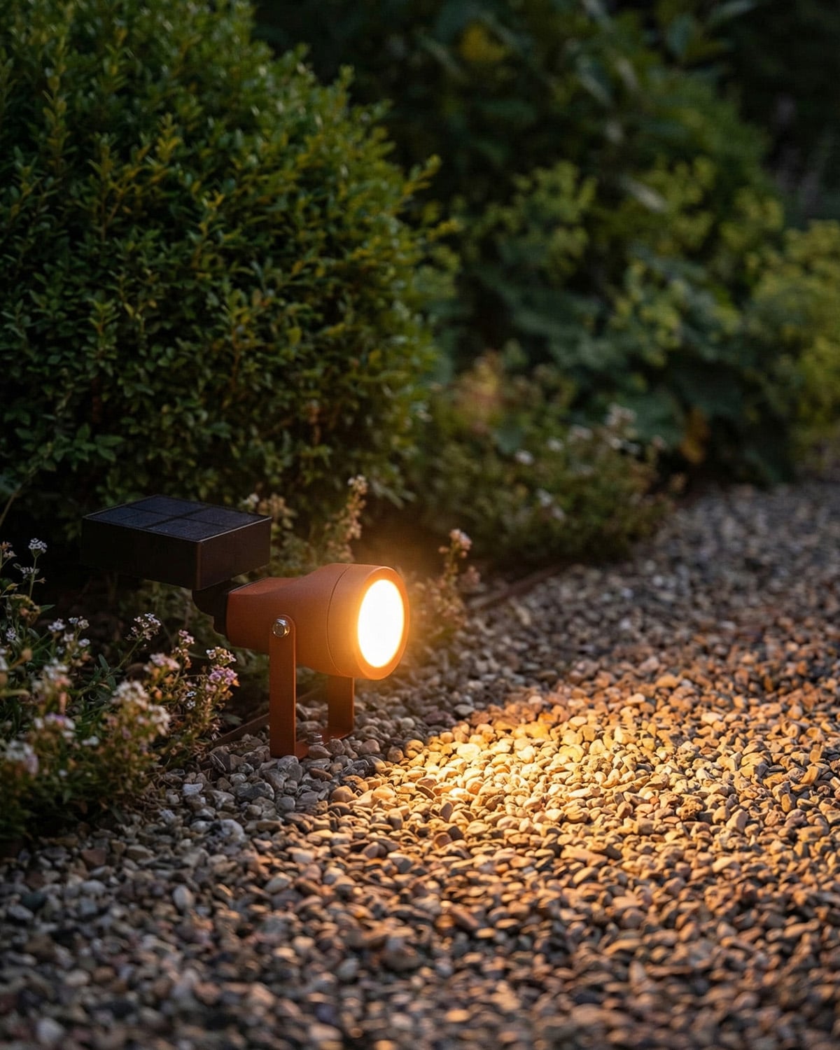 Outdoor Aluminium Solar-LED-Strahler Lythea, Galeriebild 2