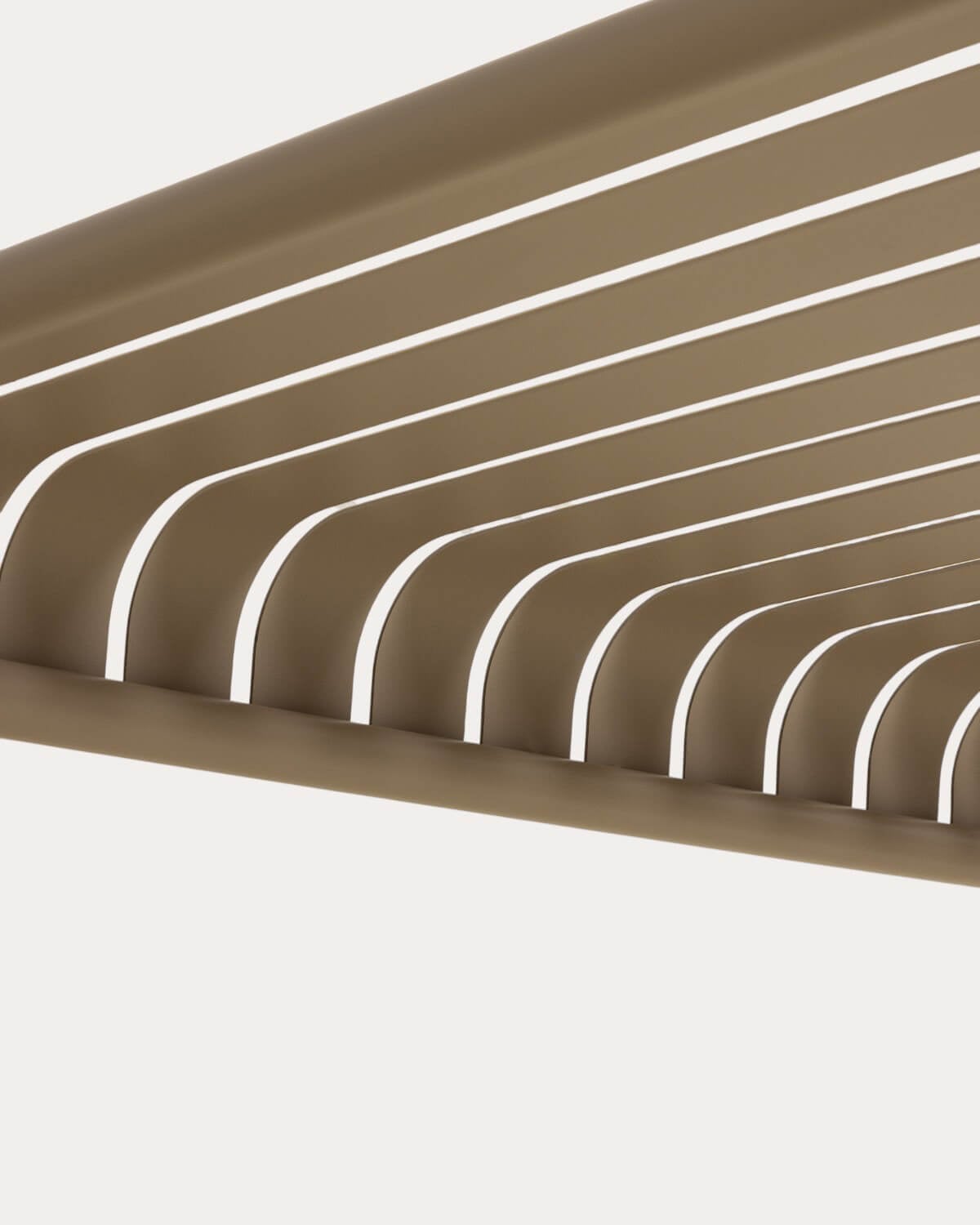 Rechteckiges Tischset (130x80 cm) mit 1 Bank und 4 Metallstühlen Tavo Outdoor, Galeriebild 7