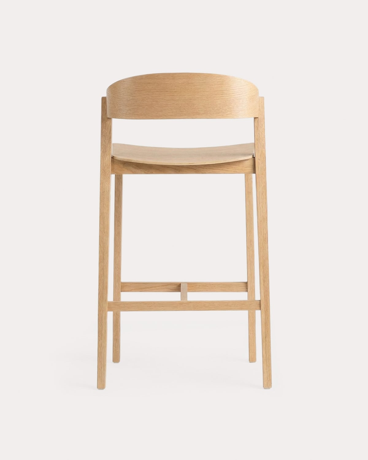 Hoher Hocker aus Eichenholz (65 cm) Laly, Galeriebild 4