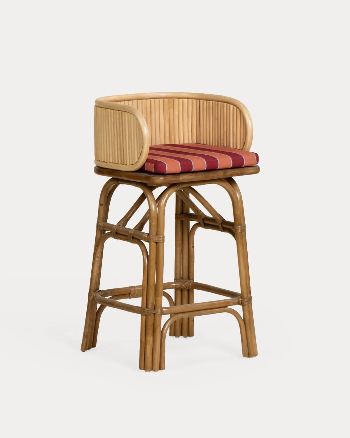 Barhocker aus Naturrattan (75 cm) Dozza, Galeriebild 1