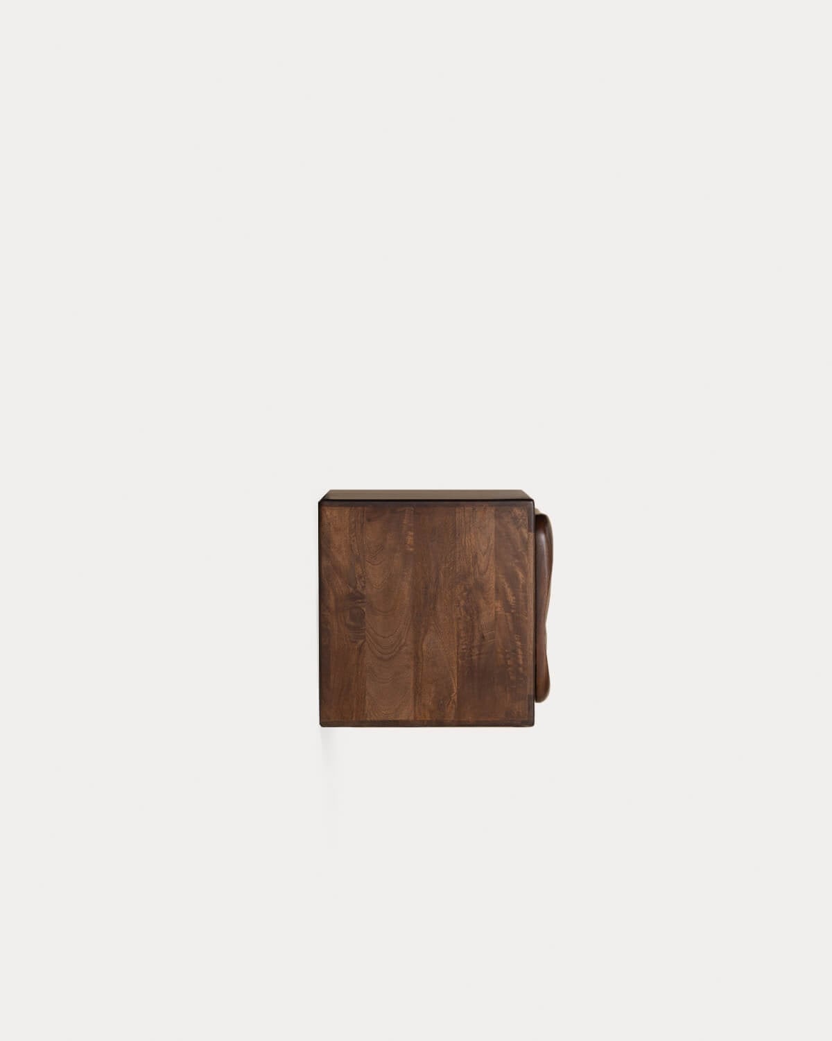 Wandhängender Badezimmerschrank mit 2 Türen 90x45 cm aus Mangoholz Orlean, Galeriebild 5