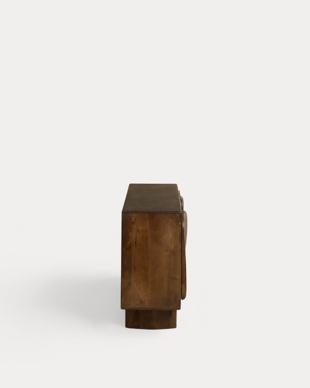 Niedriges Sideboard mit 4 Türen 180x40 cm aus Mangoholz Orlean, Galeriebild 5