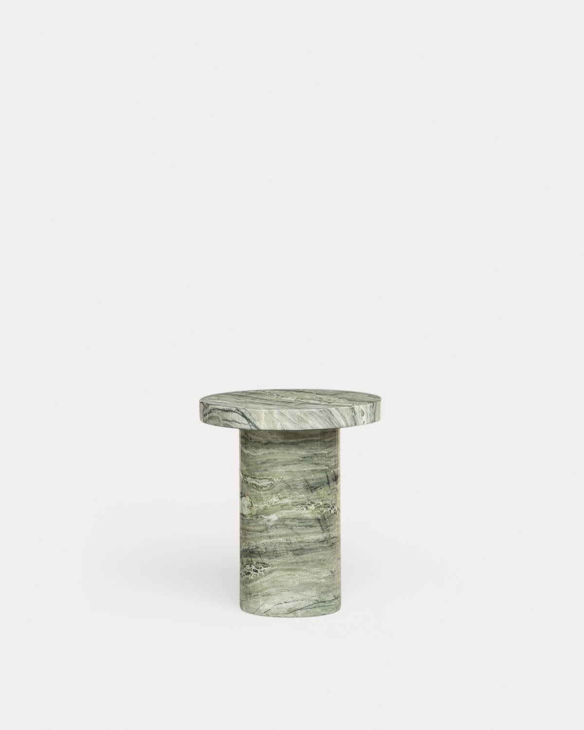 Runder Beistelltisch für den Außenbereich aus Beton (Ø45 cm) Mathis, Galeriebild 1