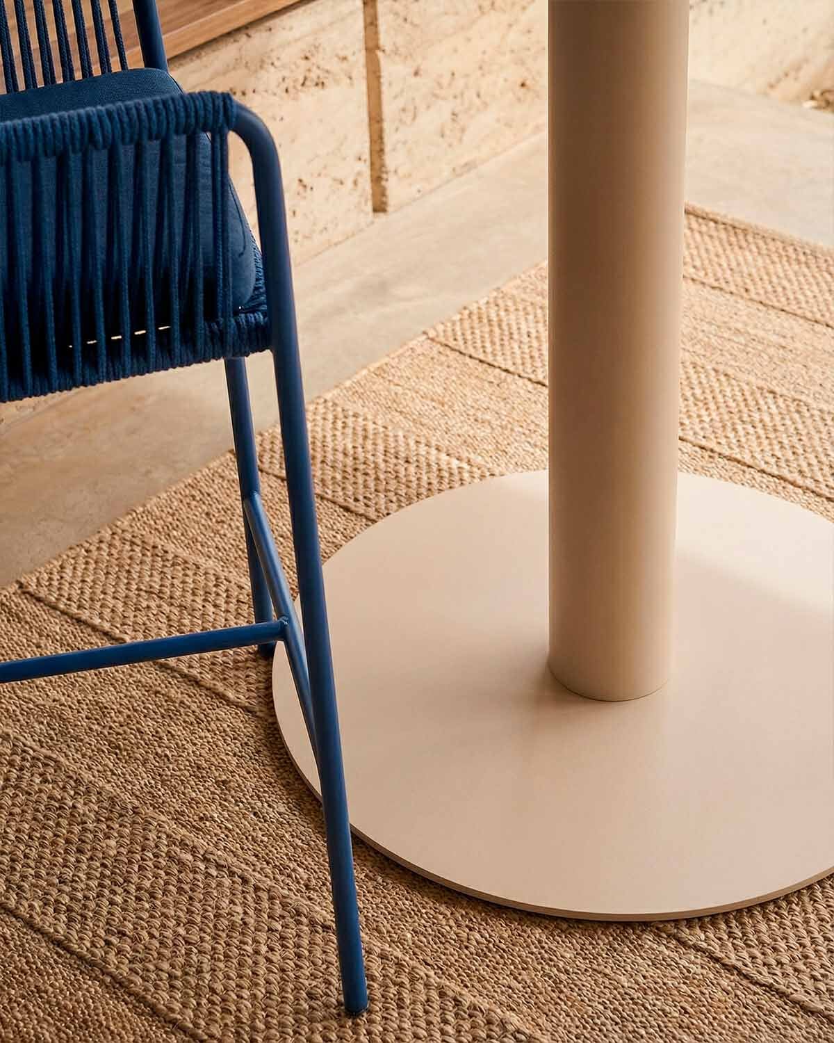 Runder Stehtisch aus Metall für den Außenbereich (Ø70 cm) Banon, Galeriebild 6