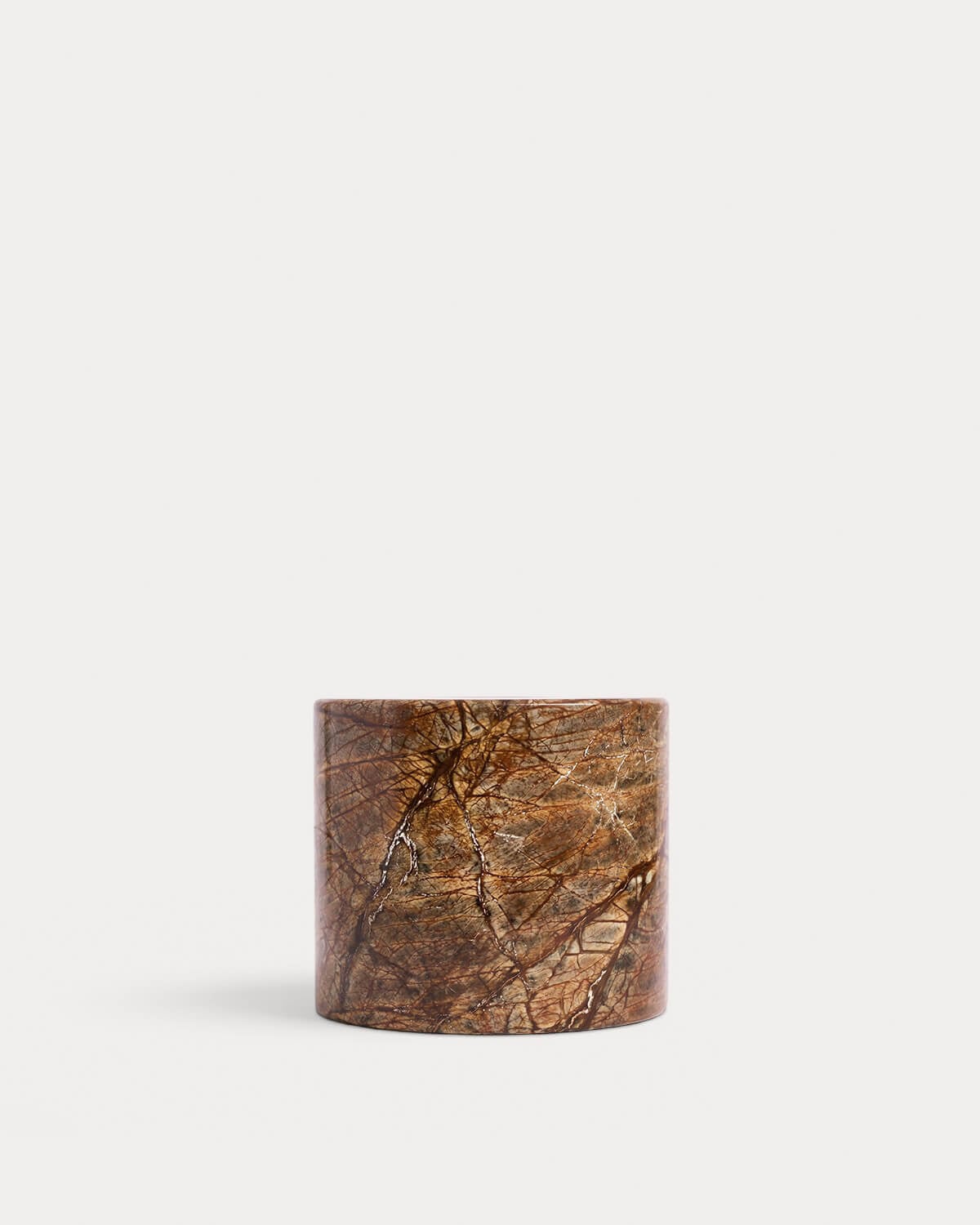 Runder Kerzenhalter aus Marmor (Ø4 cm) Sask, Galeriebild 4