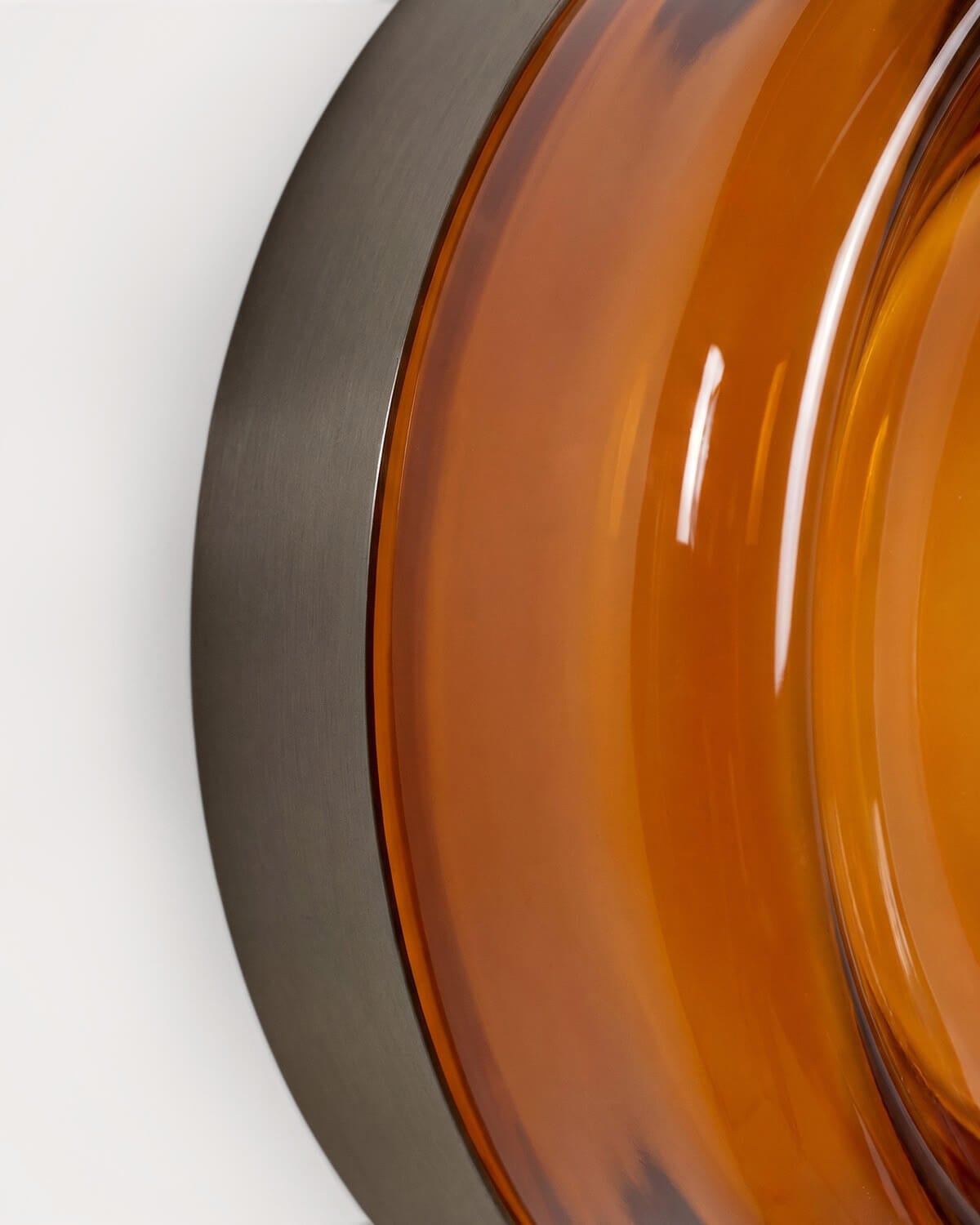 Yasu Glas-LED-Wandleuchte für den Außenbereich, Galeriebild 6