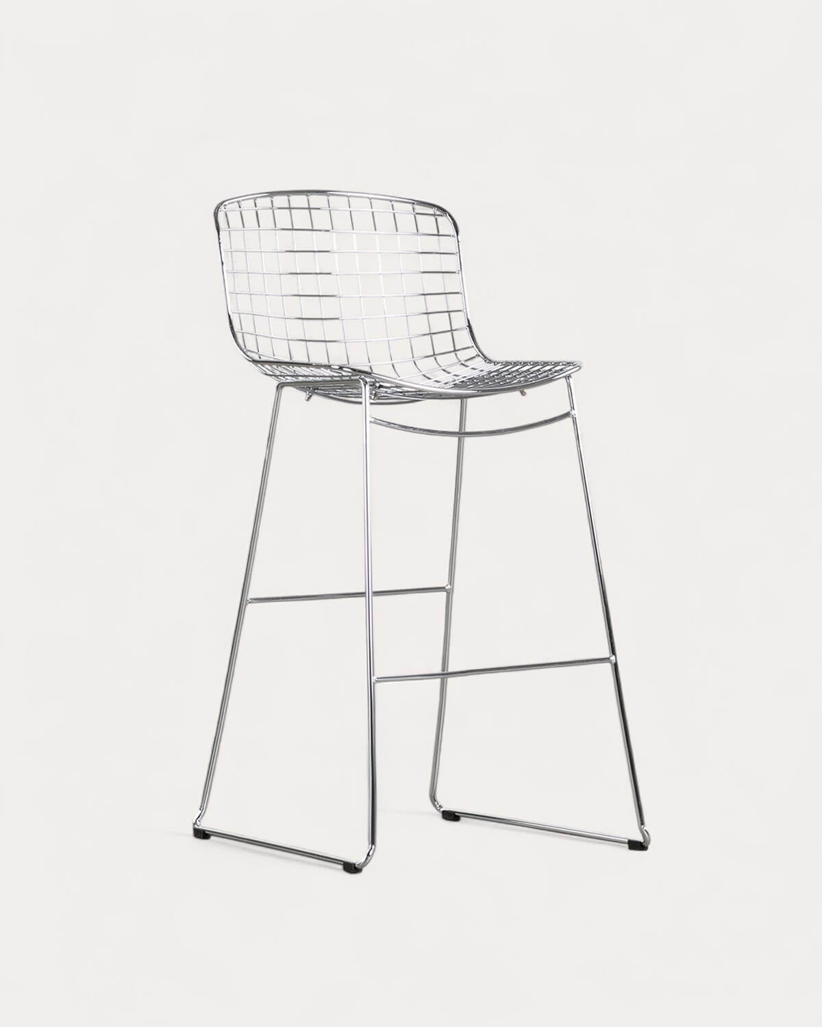 Hoher Metallhocker (66 cm) Aras mit niedriger Rückenlehne , Galeriebild 7