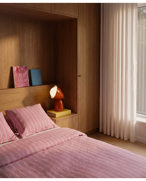 Tischlampe aus Metall und Glas Lucita