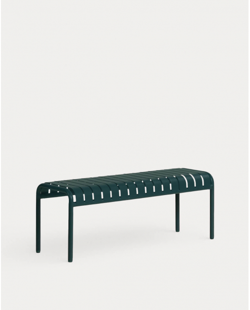 Gartenbank aus Metall Tavo - Grün Grove