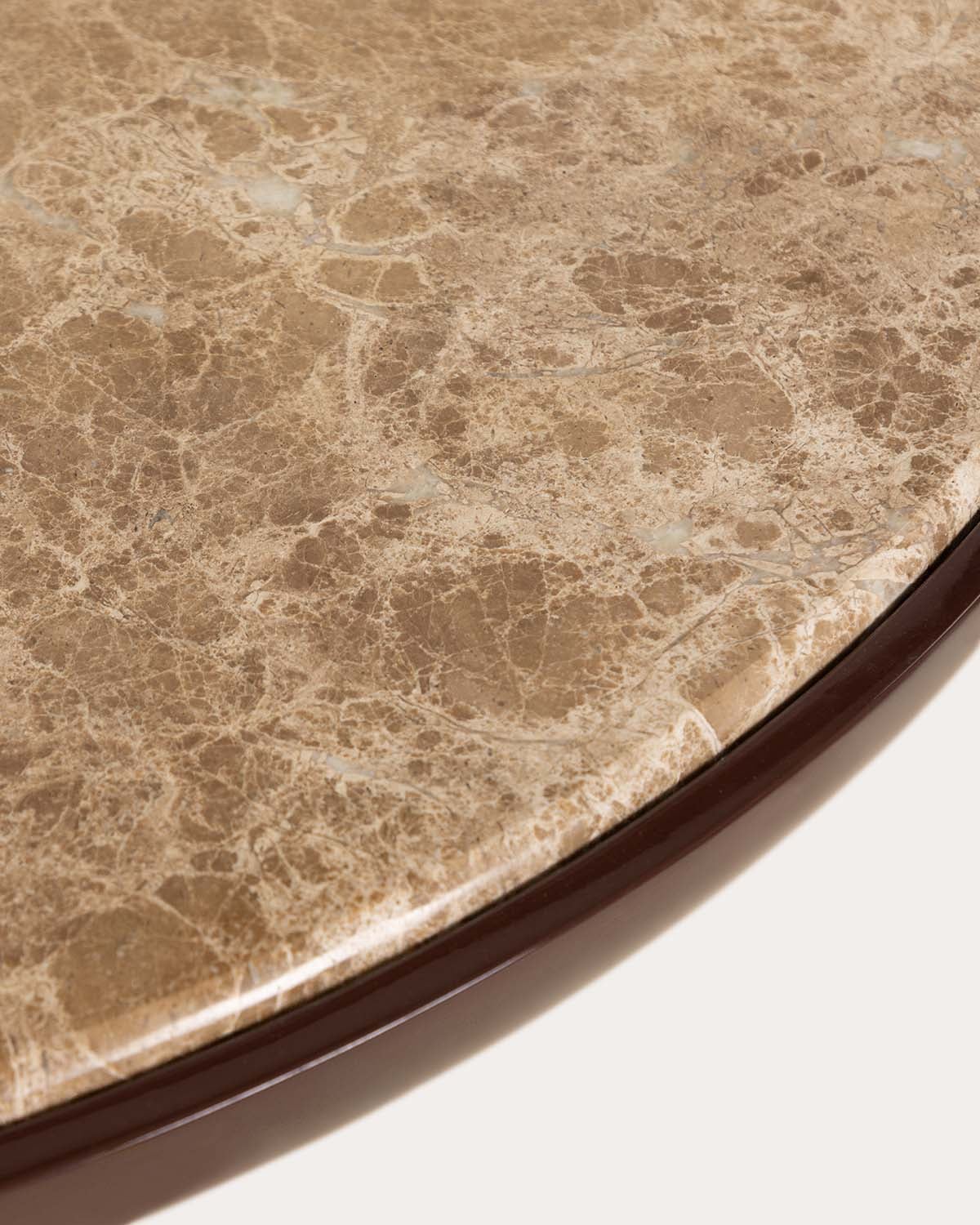 Runder Ø80 cm Marmor-Couchtisch Catrina, Galeriebild 4