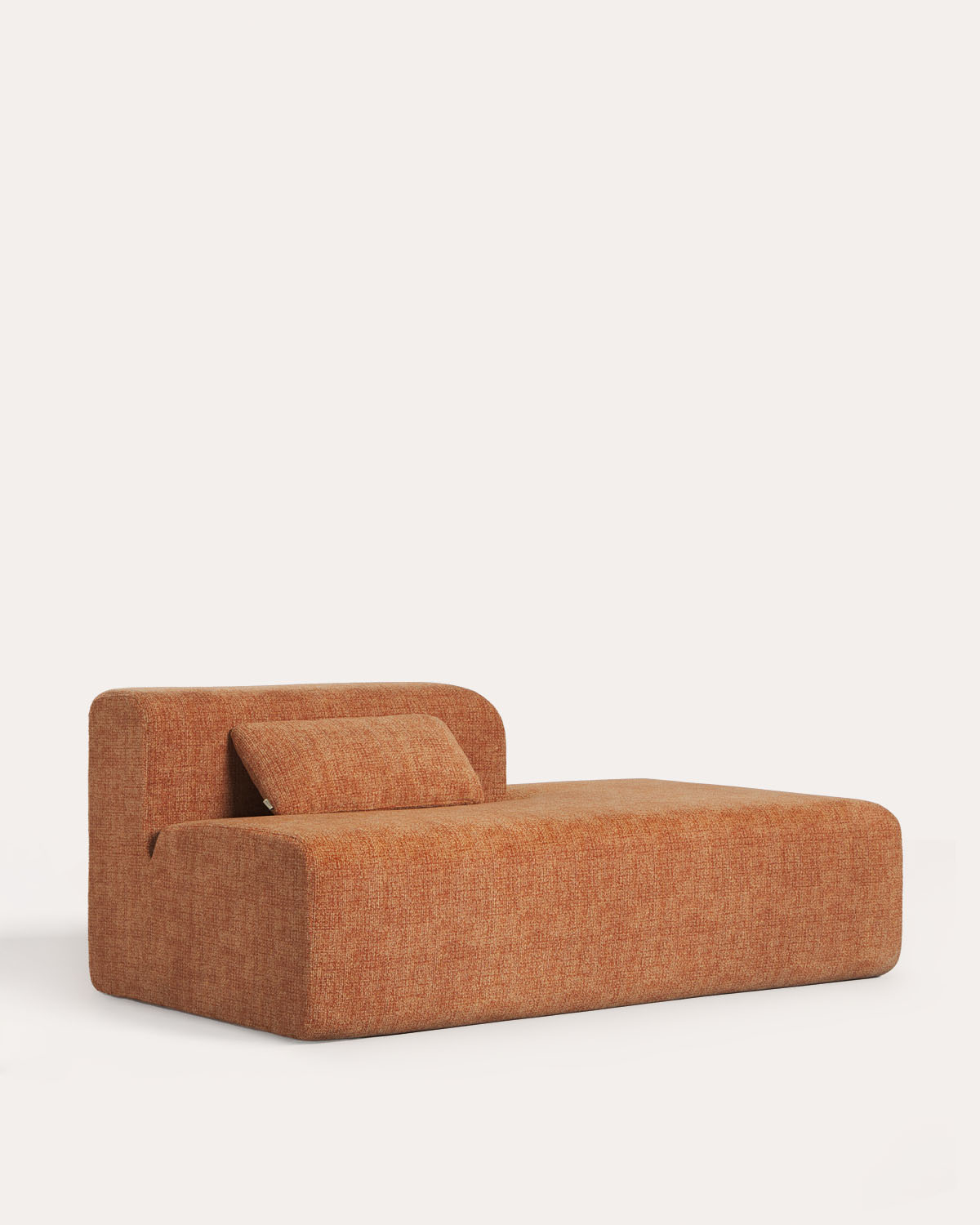 Rechtes Chaiselongue-Modul aus Vakuumverpacktem Stoff für das Modulare Sofa Rhys