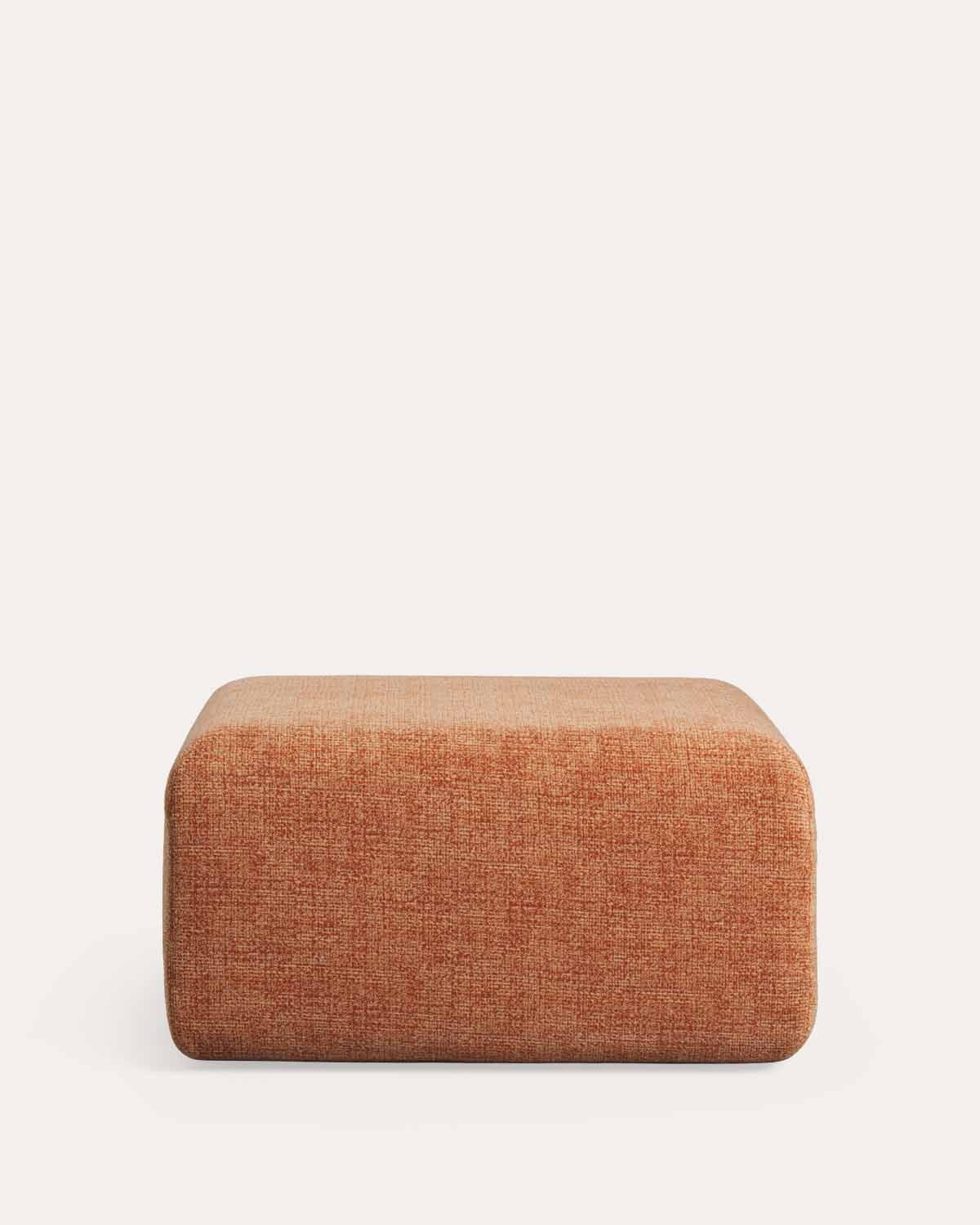 Vakuumverpacktes Stoffpouf-Modul für das Modulare Sofa Rhys