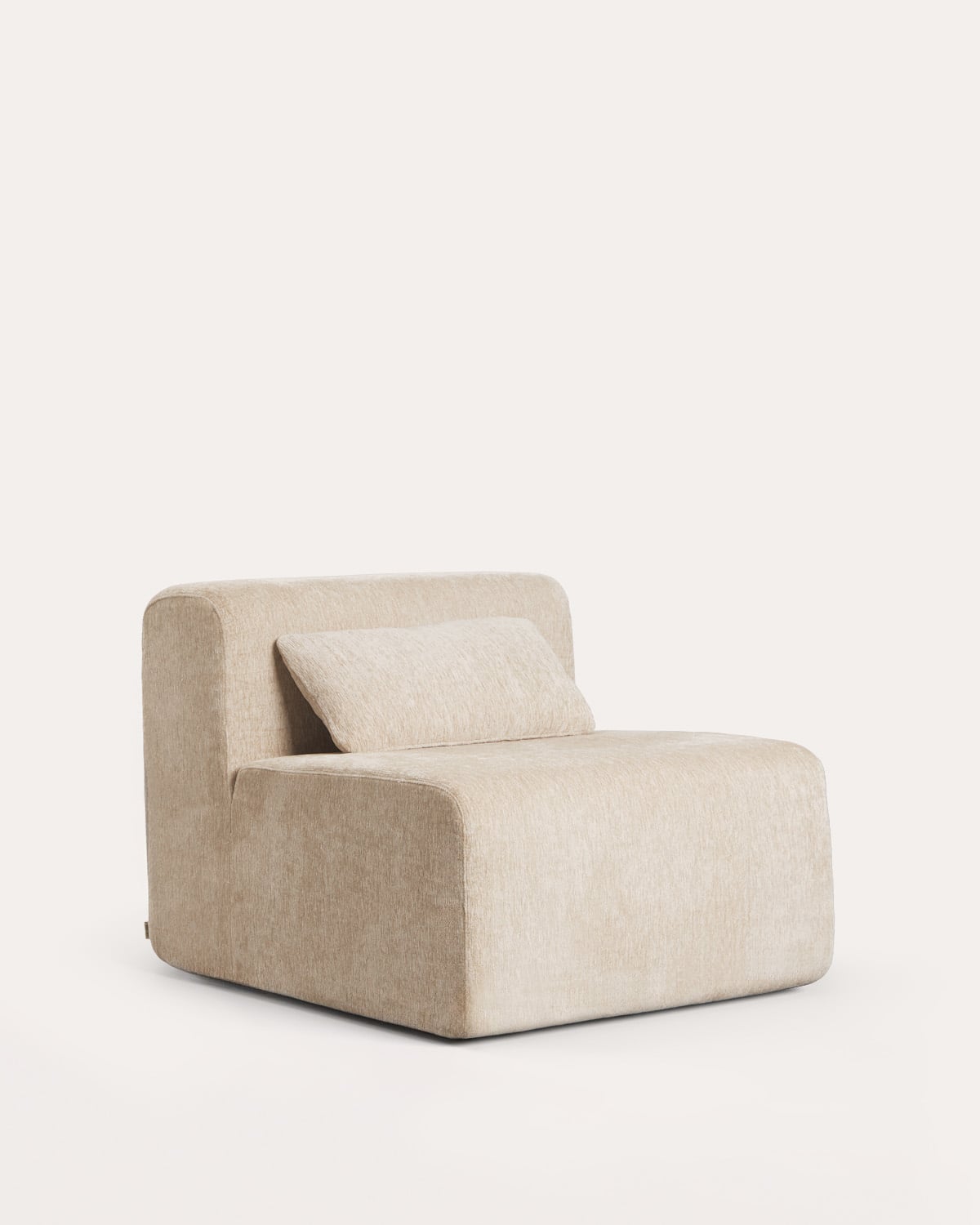 6-teiliges, vakuumverpacktes Modulsofa-Set mit Chaiselongue, Eck-, Mittel- und Stoffhockermodulen Rhys , Galeriebild 2