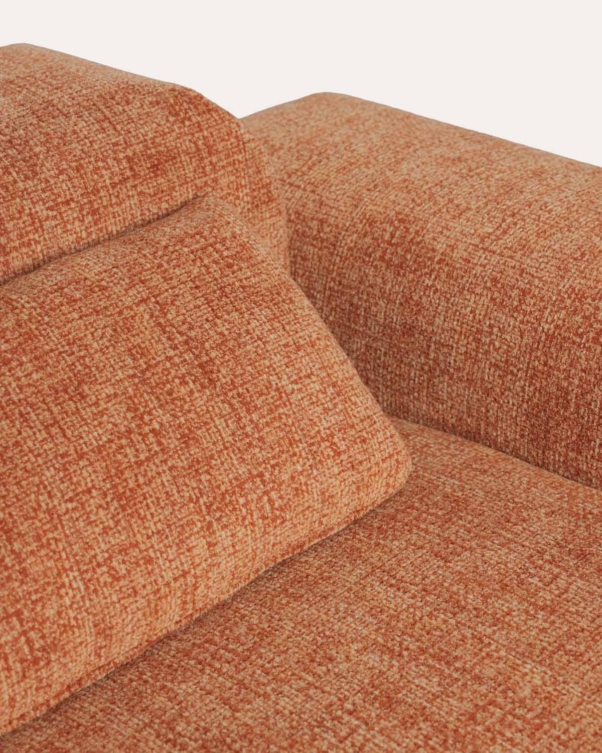 Vakuumverpacktes Modulsofa-Set 4-teilig mit 2 Eckmodulen und 2 Mittelmodulen in Stoff Rhys, Galeriebild 6