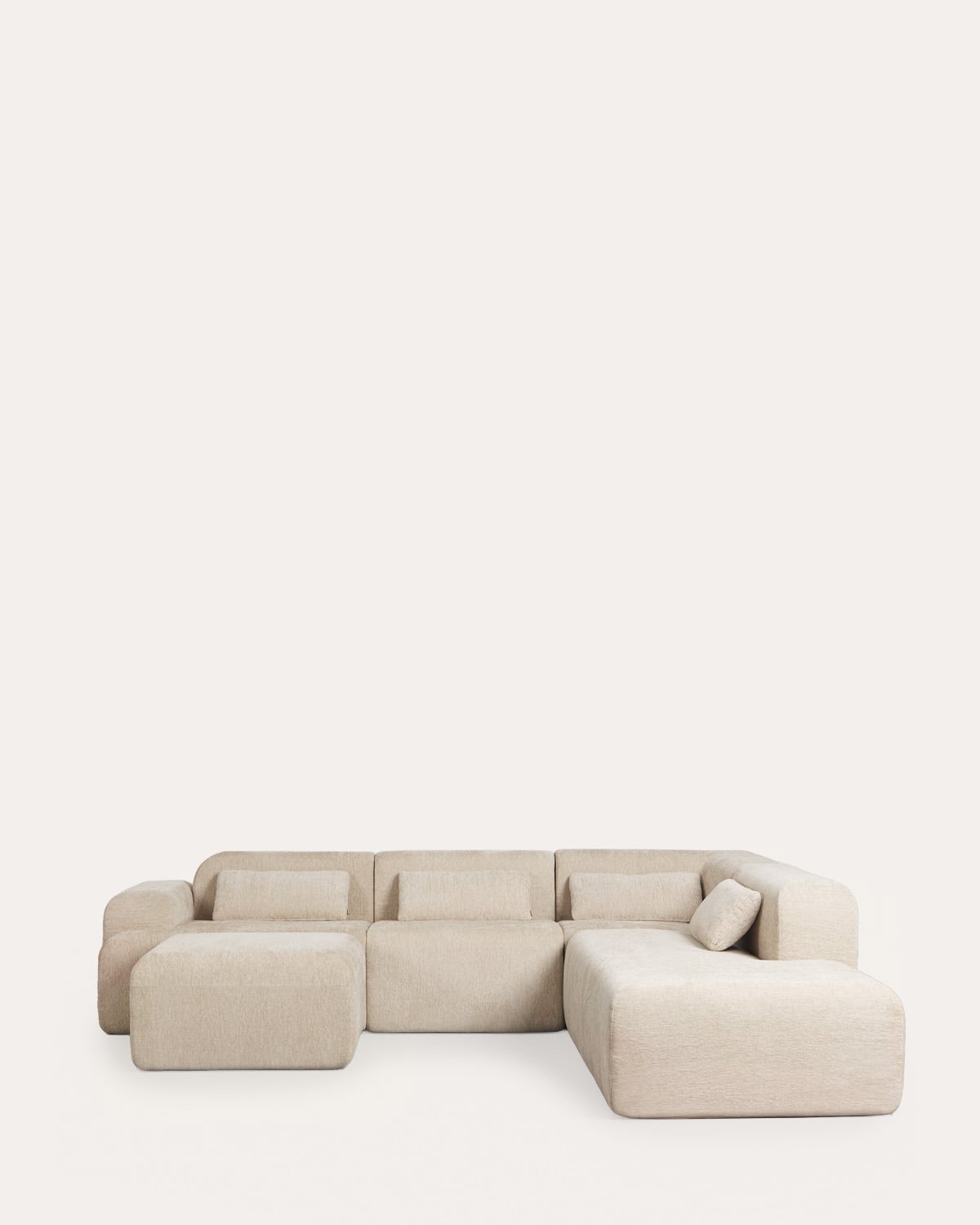 SAMPLE -Sillón Esquinero Izquierdo de Tela Envasado al Vacío Arwel, Galeriebild 1