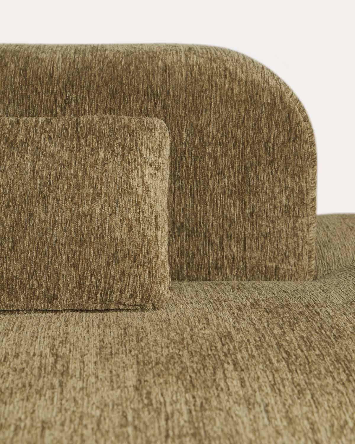 3-Teiliges Vakuumverpacktes Modulsofa-Set mit Chaiselongue-Modul, Eckmodul und Mittelmodul in Stoff Rhys, Galeriebild 5