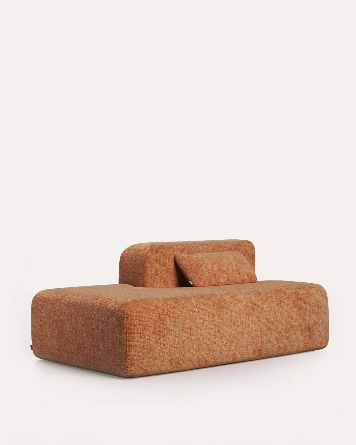 Vakuumverpacktes modulares Sofa 4-teilig mit Eckmodulen, Mittelmodul und Chaise-longue-Modul aus Stoff Rhys, Galeriebild 2