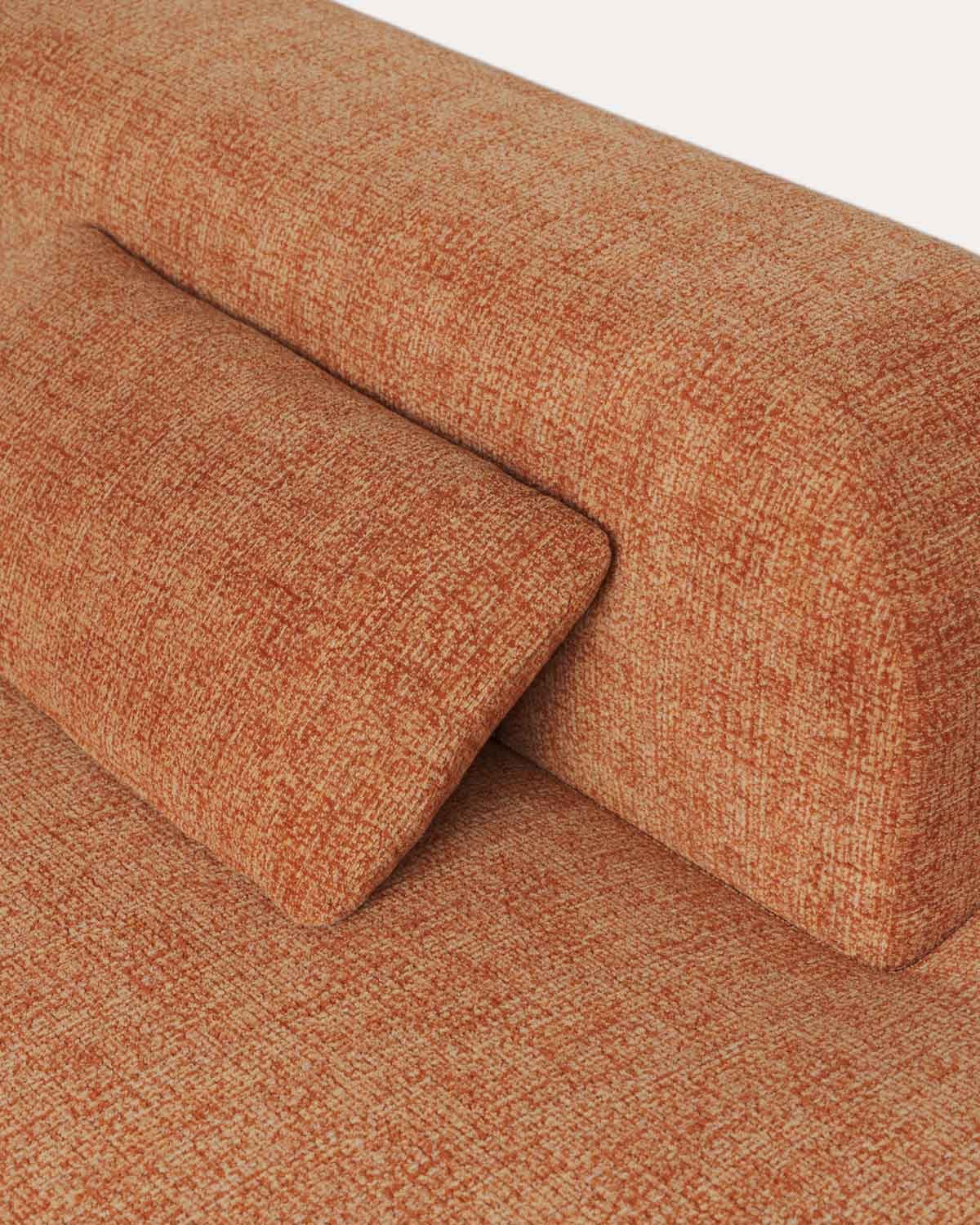 3-Teiliges Vakuumverpacktes Modulsofa mit 2 Chaiselongue-Modulen und zentralem Stoffmodul Rhys, Galeriebild 6