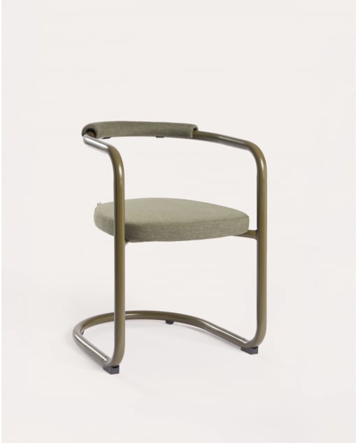 Metall- und Stoff-Gartenstuhl Aryo