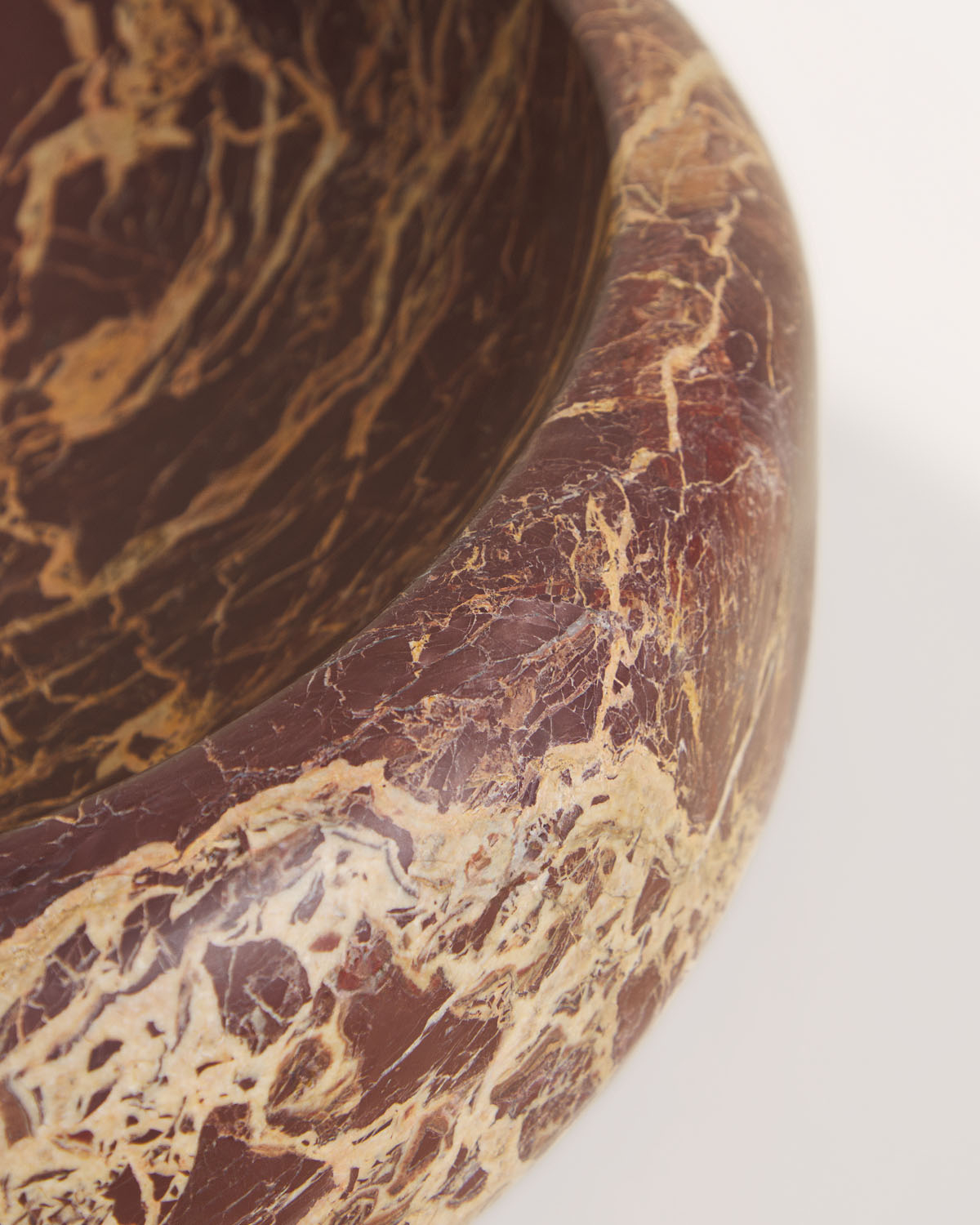 Rundes Marmorwaschbecken Ø42 cm Saskia, Galeriebild 4