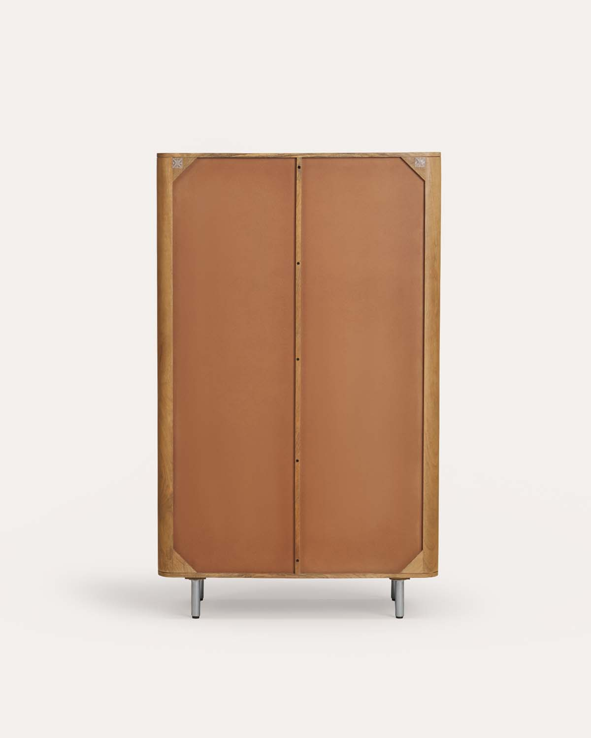Kleiderschrank aus Mangoholz und Metall mit 4 Türen Mhuan, Galeriebild 5