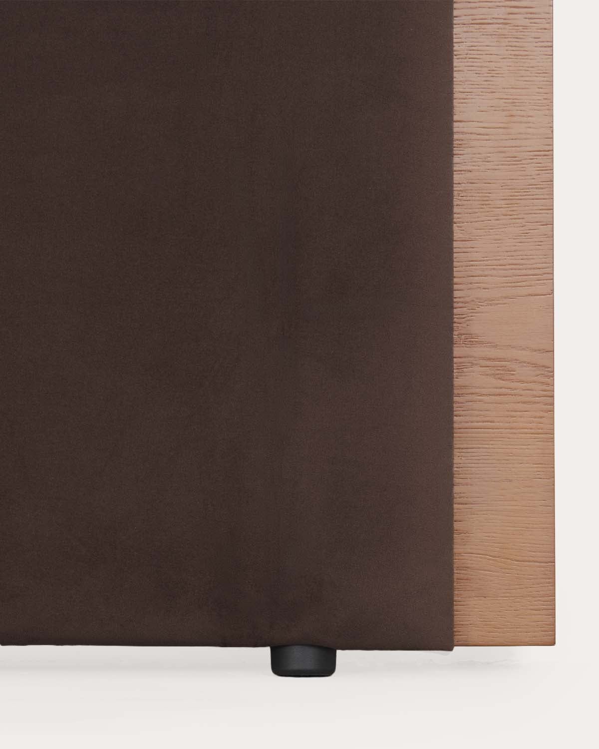 Kopfteil aus Holz und Stoff für Bett Saulo, Galeriebild 3