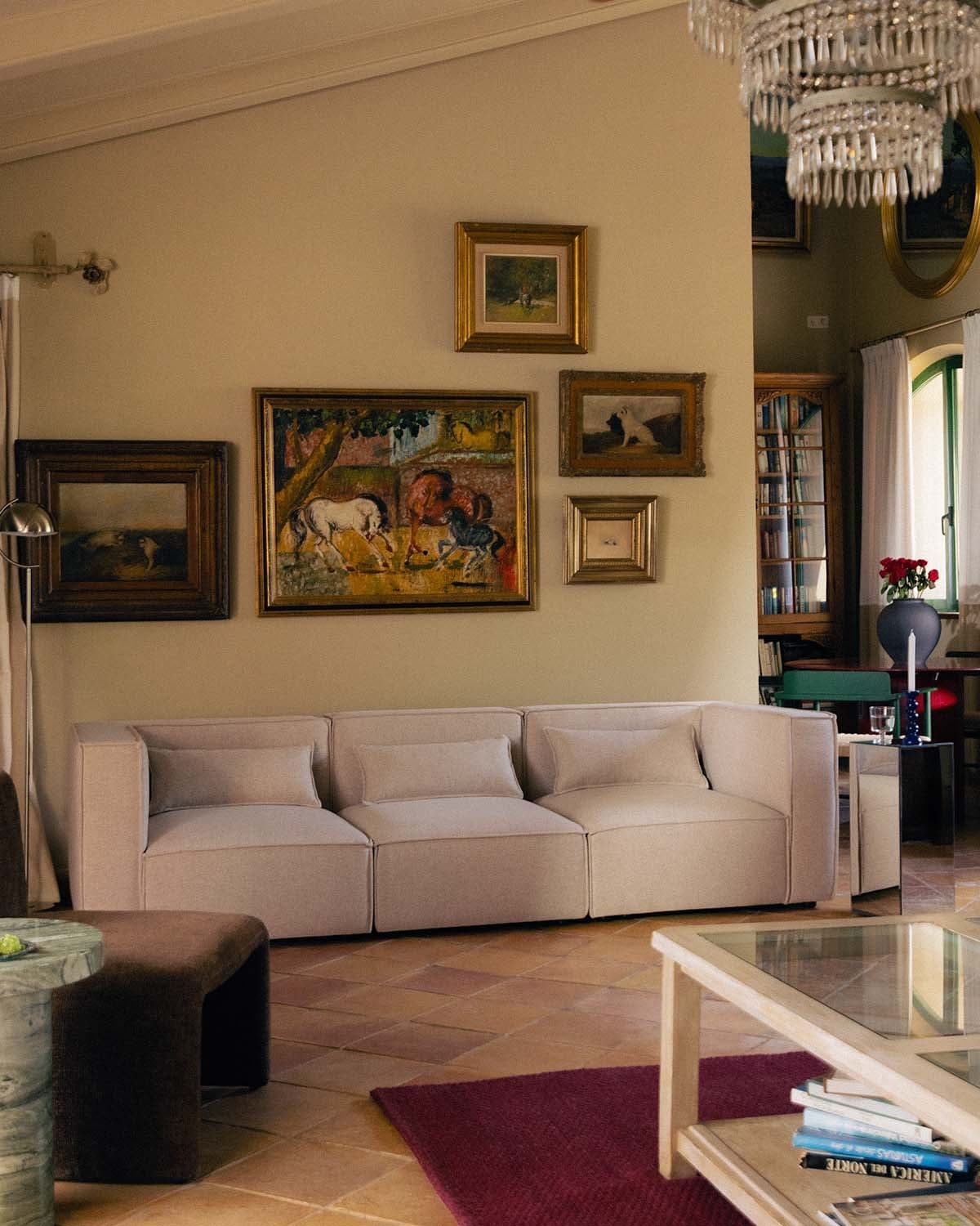Modulares Sofa 3-teilig mit 2 Ecksesseln aus Stoff Kilhe, Galeriebild 2
