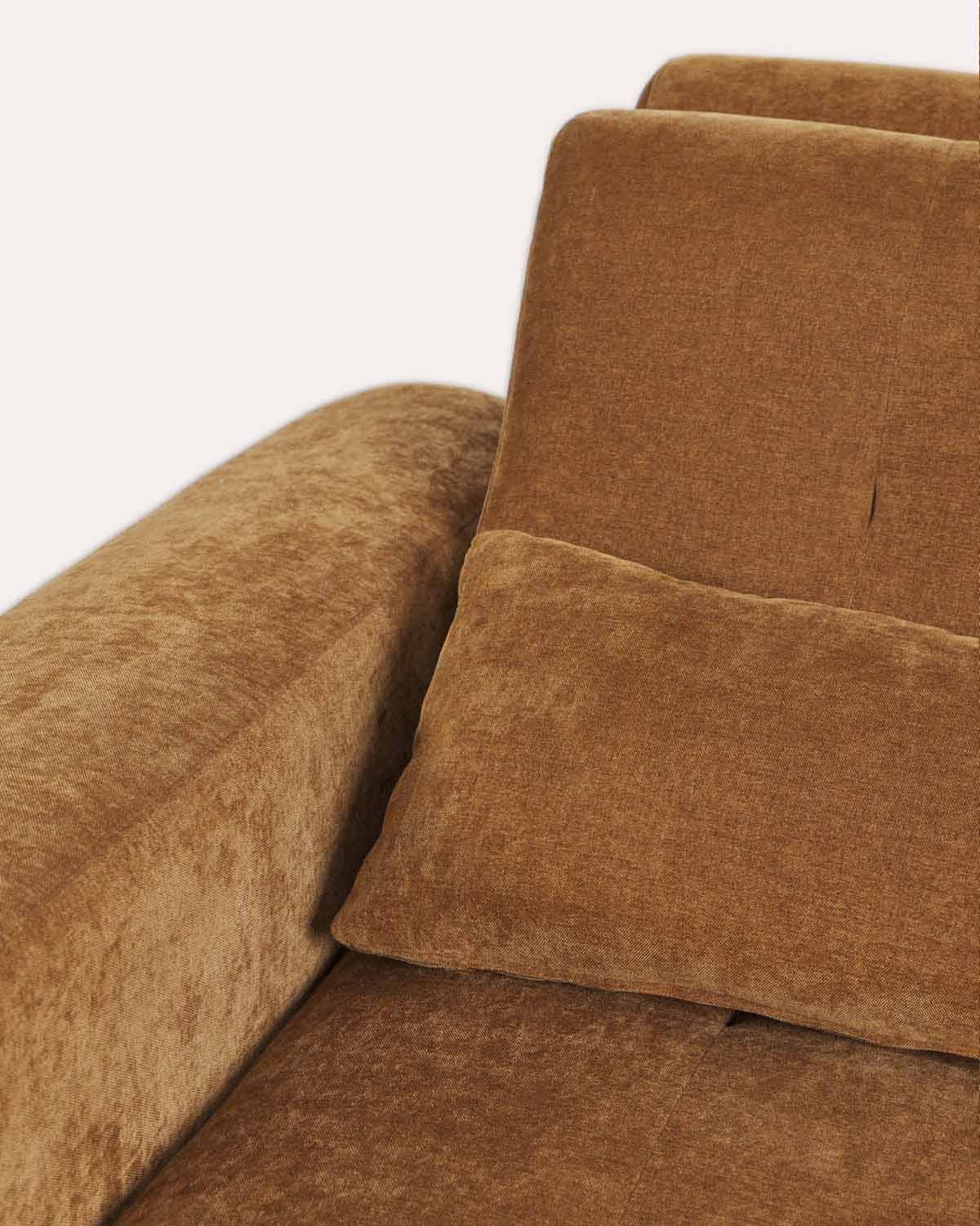 Elektrisches Ecksofa mit Relaxfunktion 2-Sitzer Stoffbezug Gaitan, Galeriebild 3