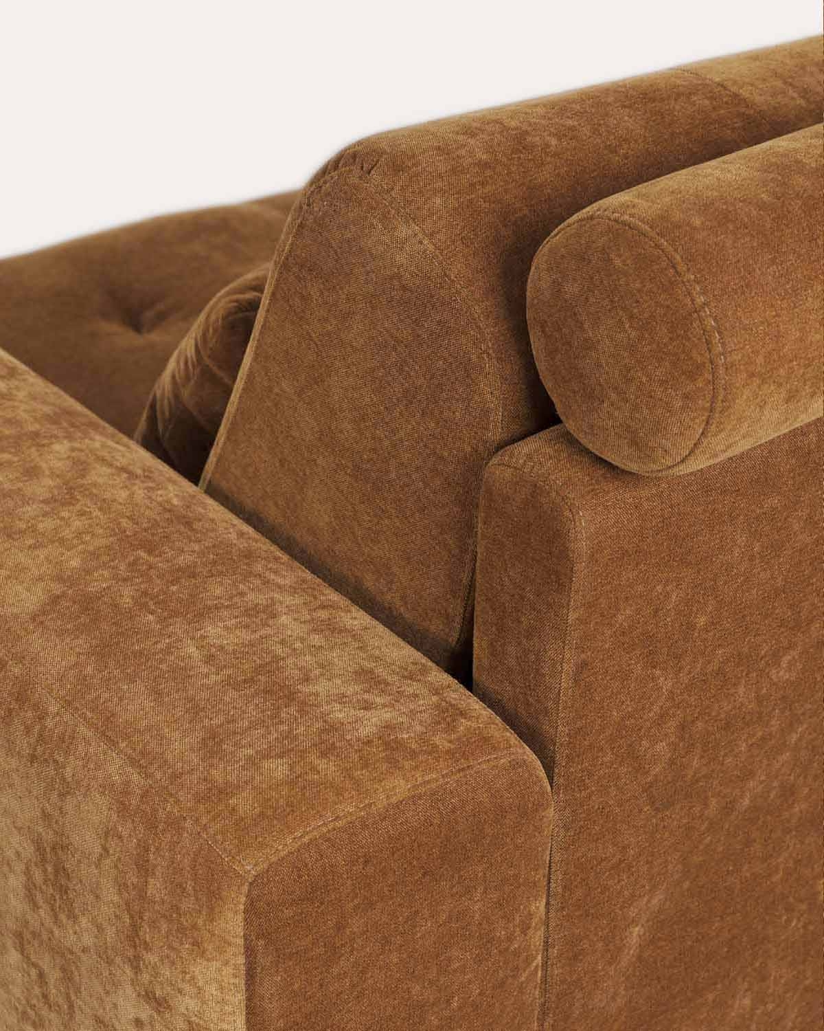Elektrisches Ecksofa mit Relaxfunktion 2-Sitzer Stoffbezug Gaitan, Galeriebild 6