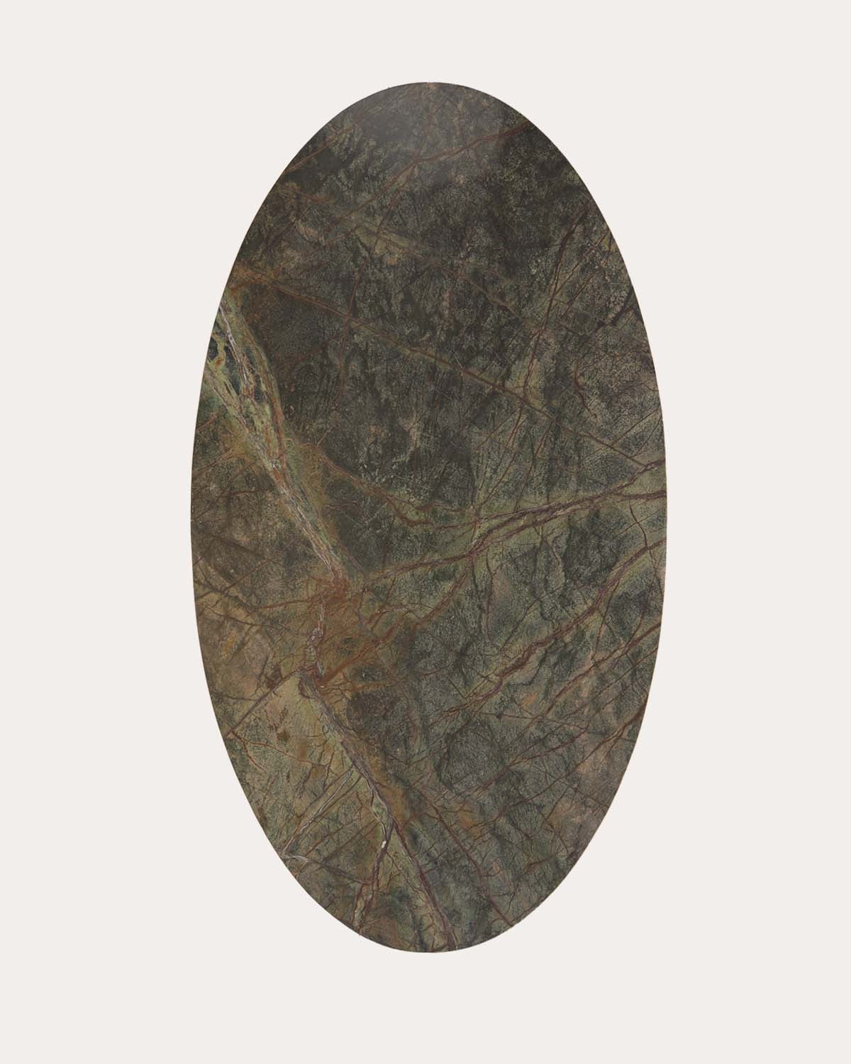 Ovaler Esstisch aus Marmor 220 x 110 cm Kyota, Galeriebild 4