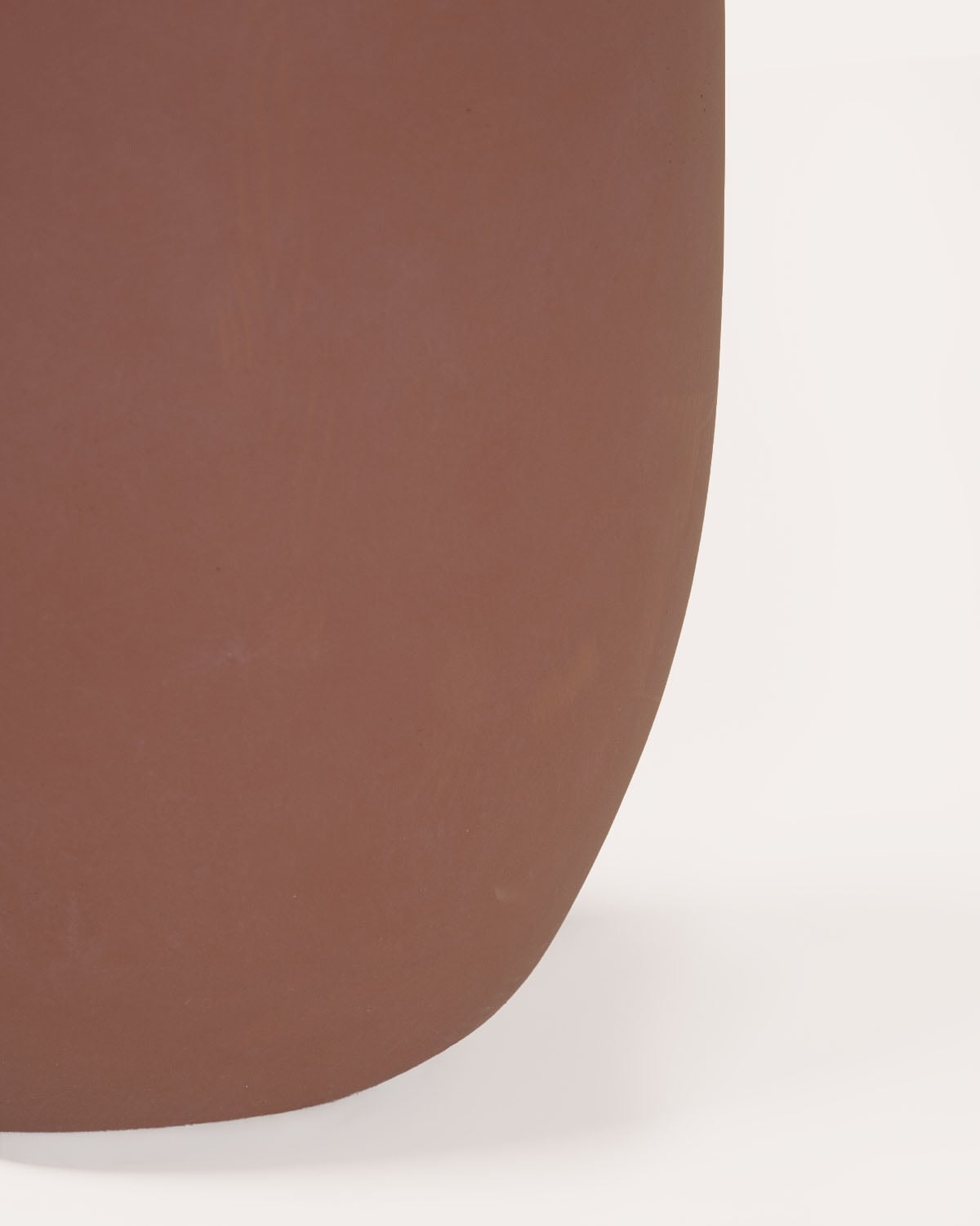 Hohes rundes Pflanzgefäß aus Zement Fitonia, Galeriebild 6