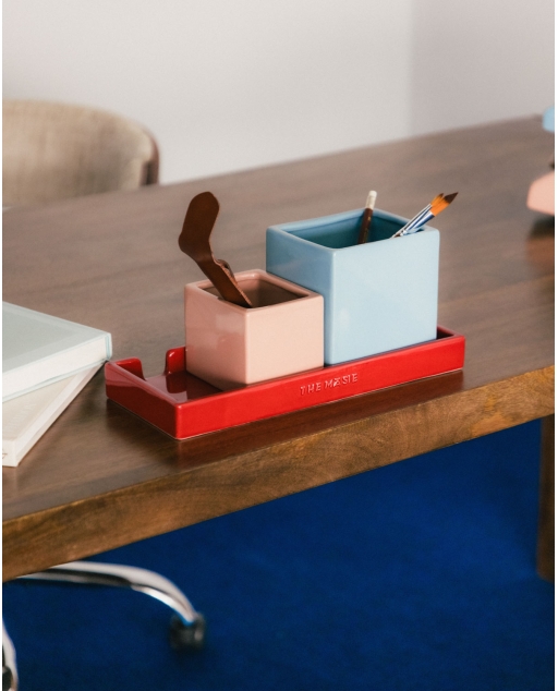 Schreibtisch-Organizer aus Dolomit Seili