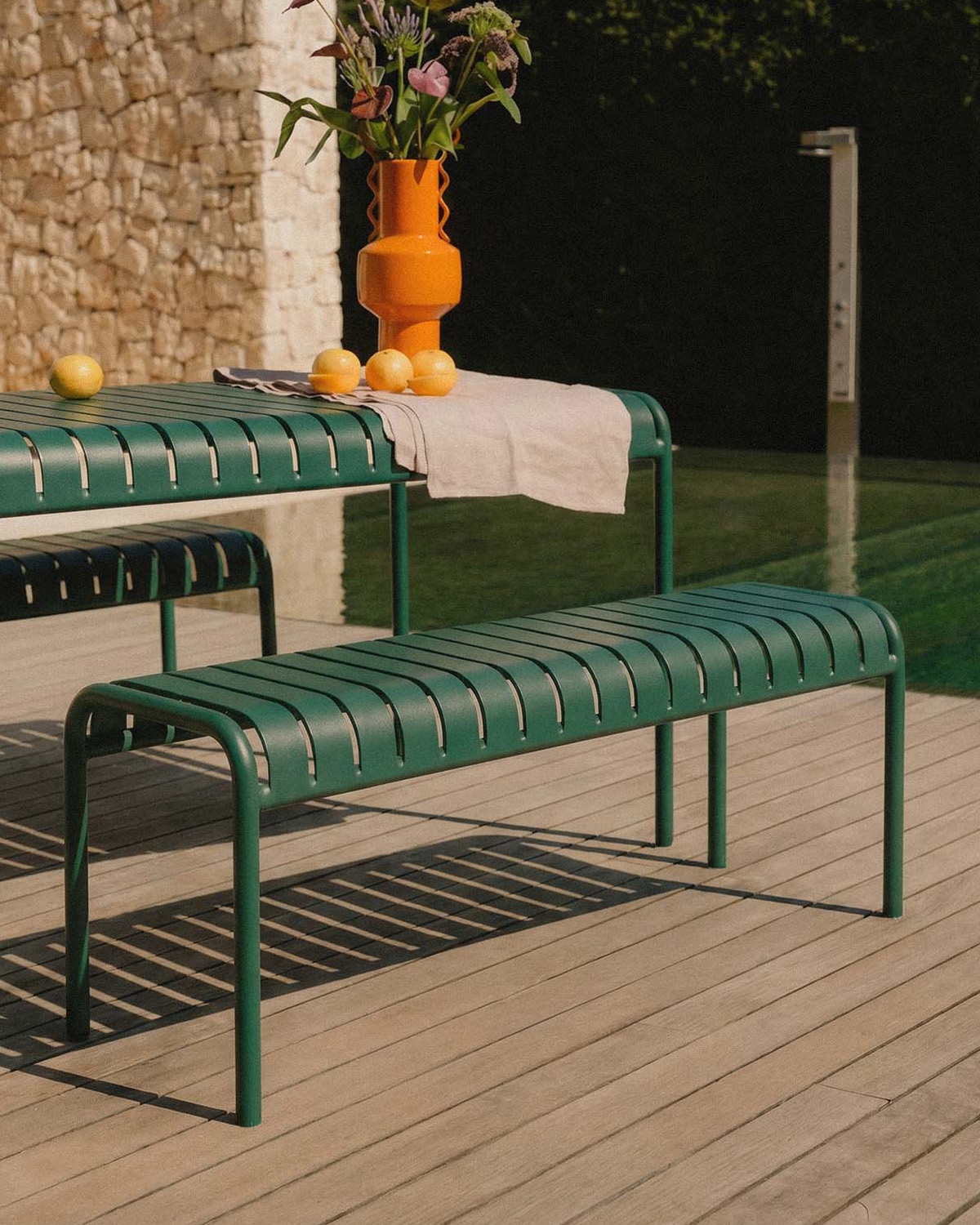 Gartenbank aus Metall Tavo, Galeriebild 2