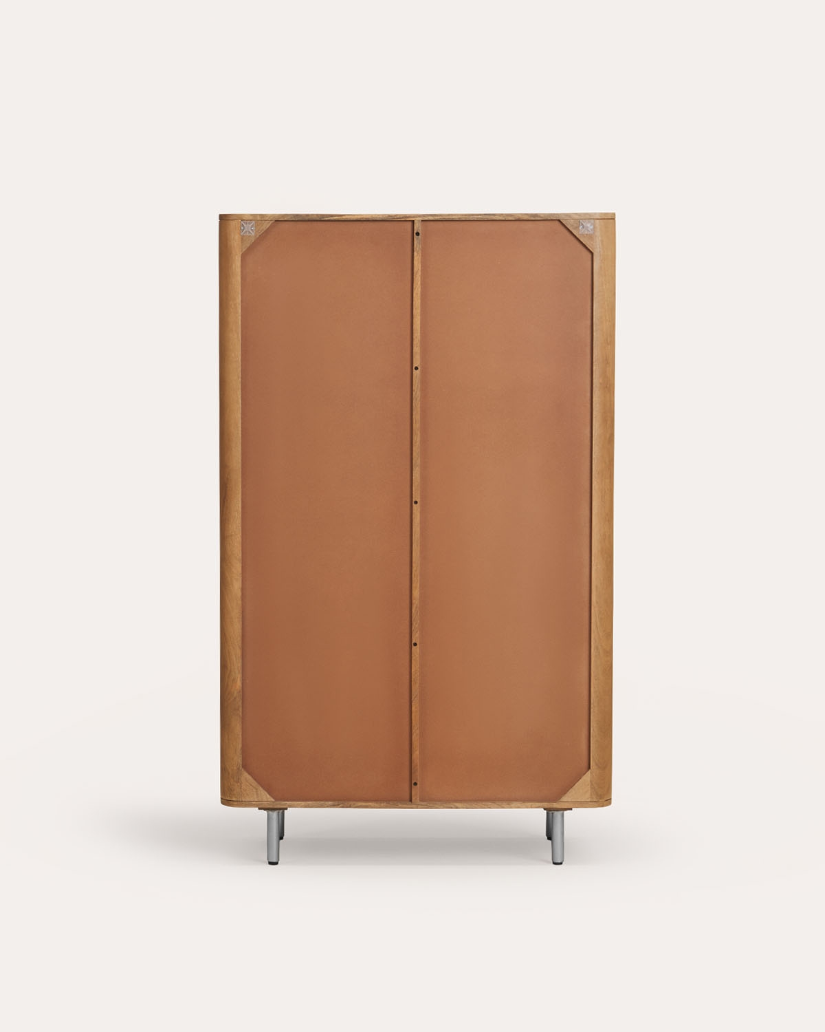 Kleiderschrank aus Mangoholz und Metall mit 4 Türen Mhuan, Galeriebild 9