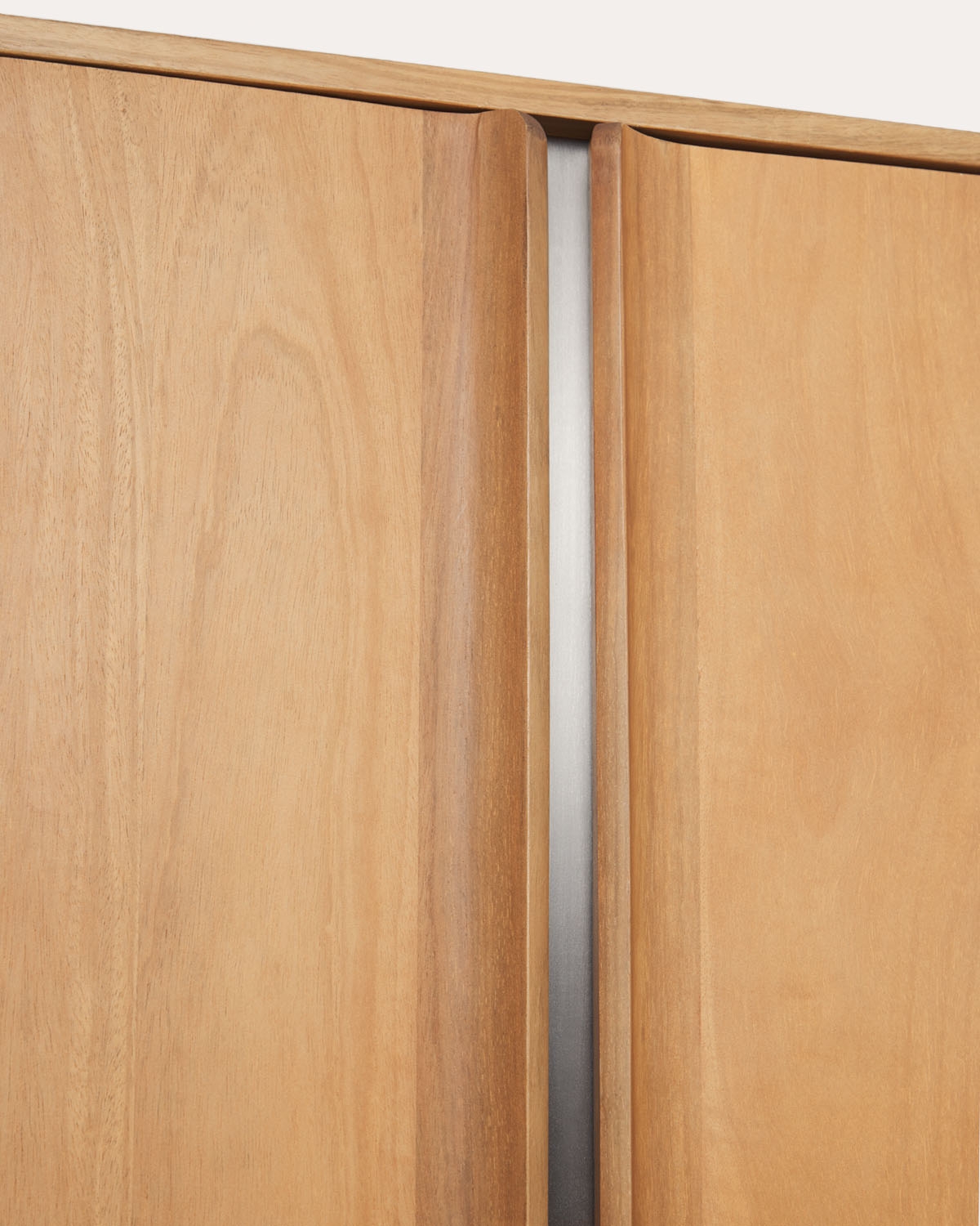 Kleiderschrank aus Mangoholz und Metall mit 4 Türen Mhuan, Galeriebild 5