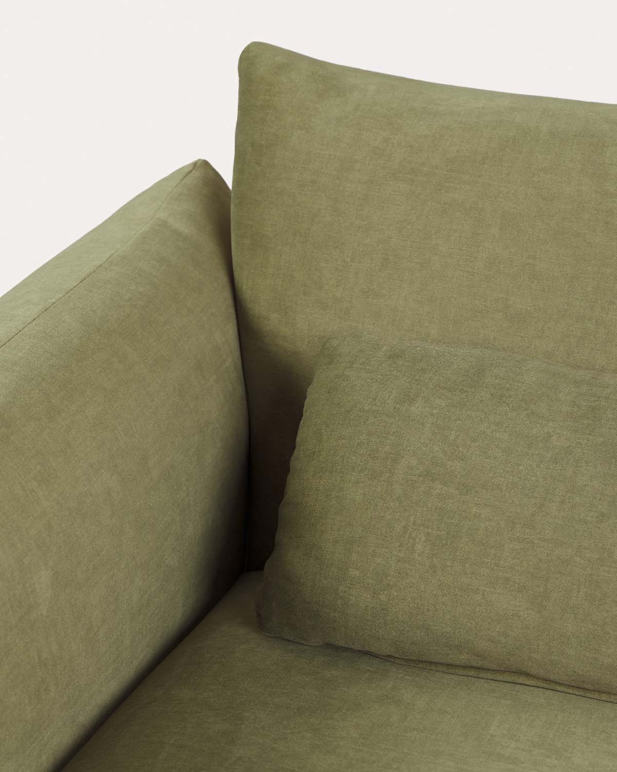 Linkes Eckmodul aus Stoff für modulares Sofa Choisy, Galeriebild 5
