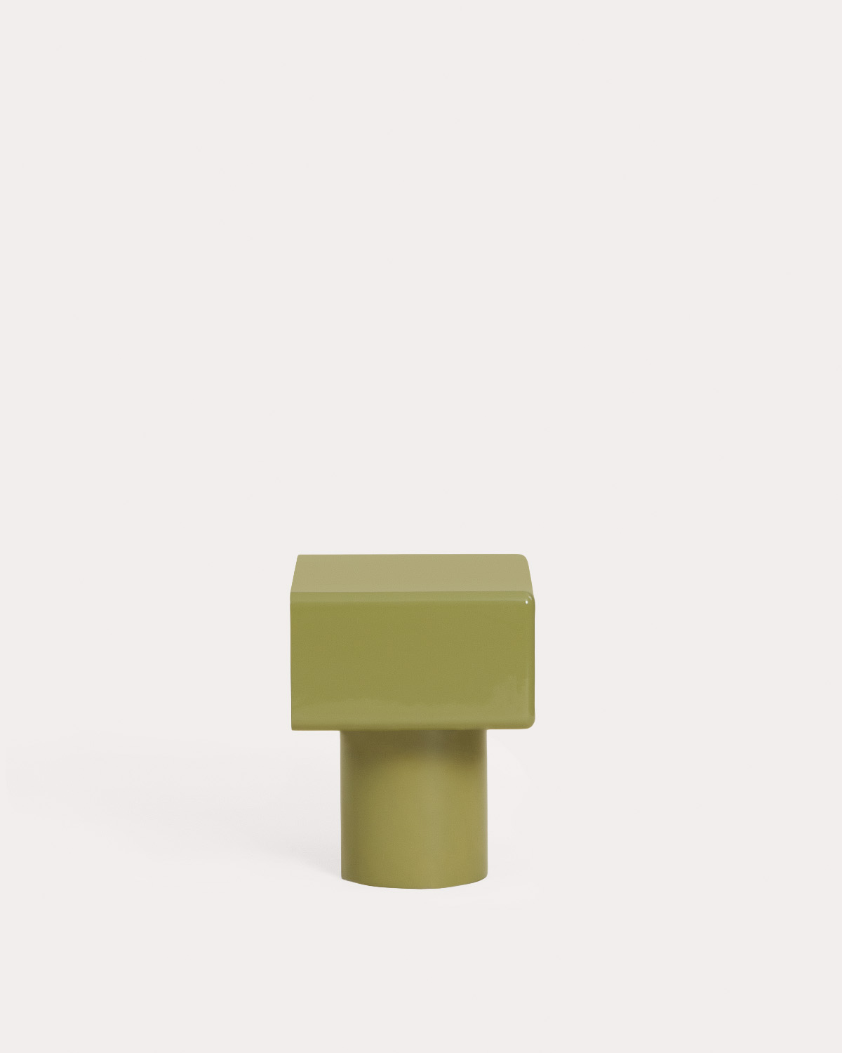 2er-Pack rechteckige Nachttische aus Holz 50 x 40 cm mit Schublade Midori, Galeriebild 5