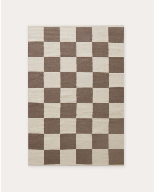 Rechteckiger Teppich 230x160 cm aus Wolle Myla