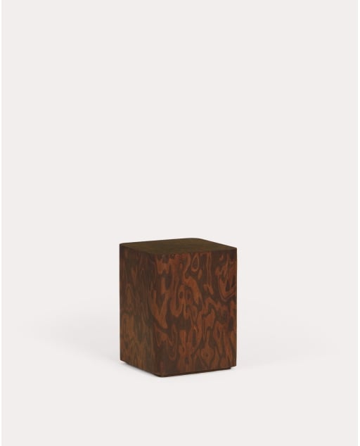 Quadratischer Beistelltisch 38x38 cm aus Holz Nohr