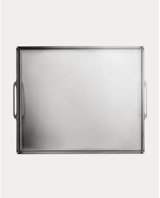 Rechteckiges Tablett ↔︎ 30 cm  aus Metall Dhira