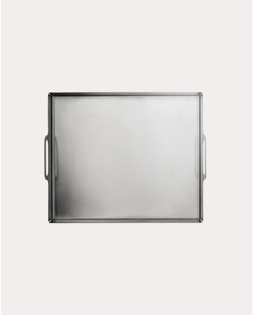 Rechteckiges Tablett ↔︎ 30 cm  aus Metall Dhira