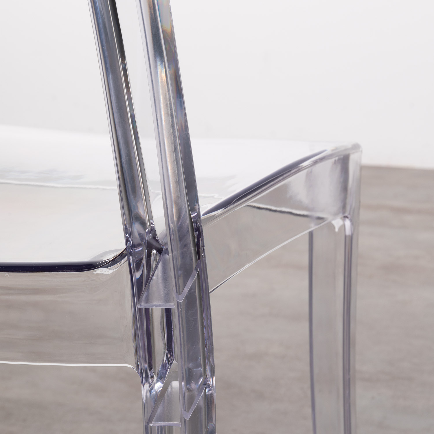 Esszimmerstuhl aus Polycarbonat Arlet - themasie.com