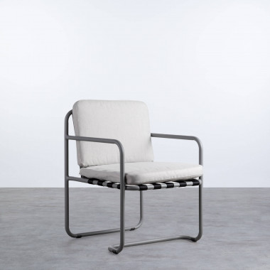 Silla de Exterior de Aluminio y Tela Paradise - themasie.com