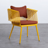 Set de Jardín de Acero y Tela Bali - themasie.com