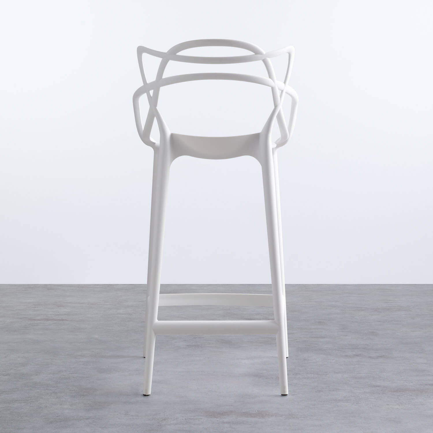 Taburete Alto Exterior en Polipropileno Mater (69 cm