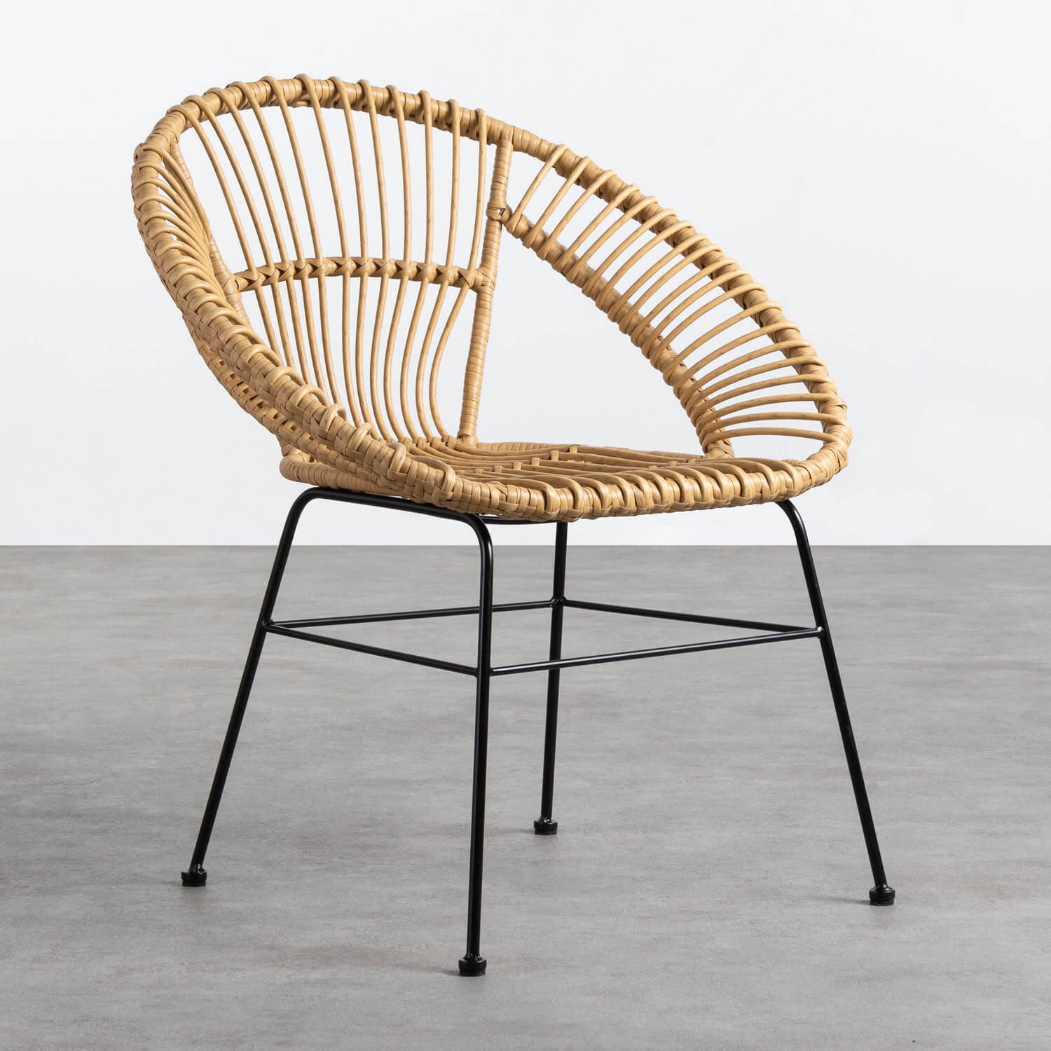 Pack 2 Sillas de Ratán Sintético Thear