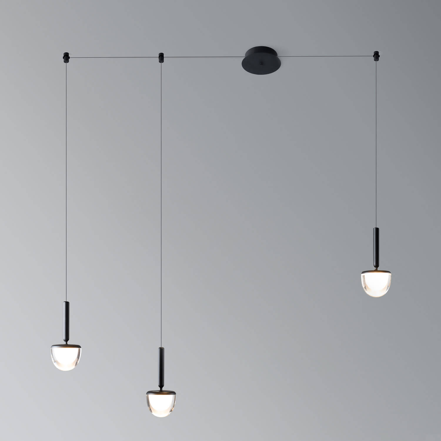 Lámpara de Techo 3 LEDS de Hierro Vito, imagen de galería 2