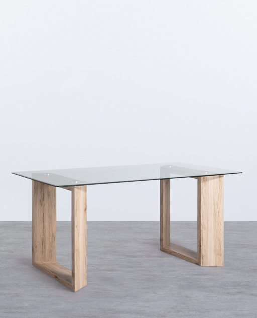 Mesa Cuadrada en MDF y Metal (70x70 cm) Bar Square 