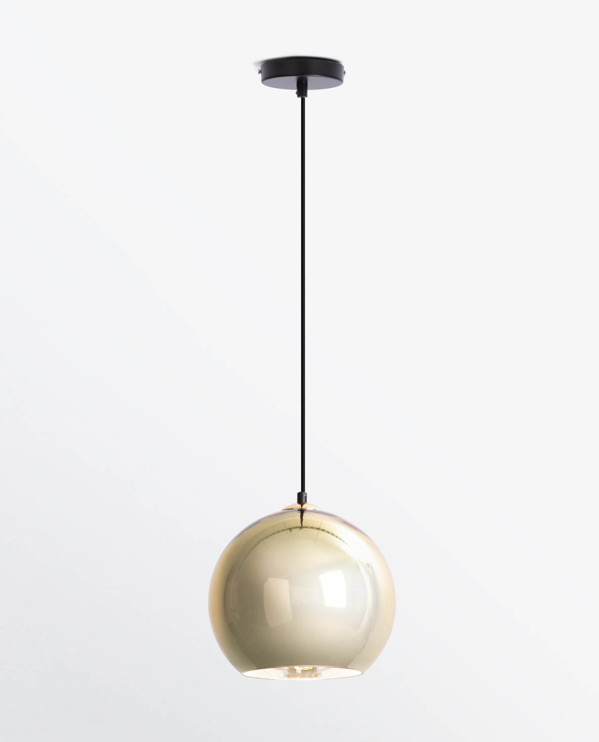 Lámpara de Techo de Cristal Cobre 25, imagen de galería 2