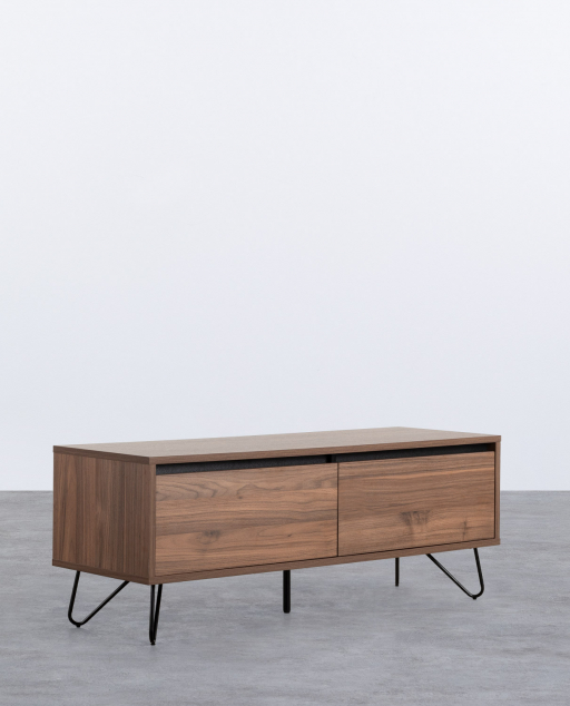 Mueble TV de Melamina Dos Puertas Clyde